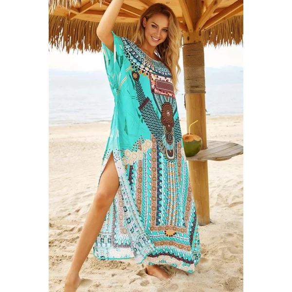 Robe Longue Ethnique Bohème – Lilly