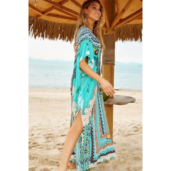 Robe Longue Ethnique Bohème – Lilly