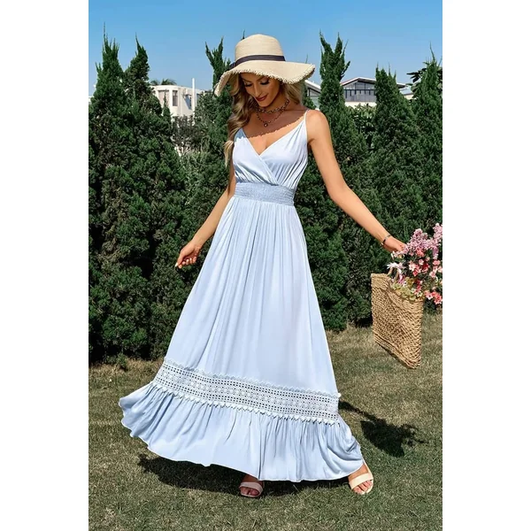 Robe Longue Fluide Bohème Champêtre