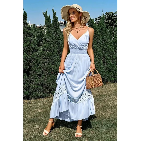 Robe Longue Fluide Bohème Champêtre