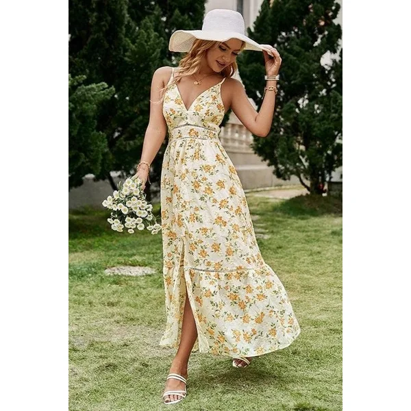 Robe Longue Fluide De Plage Pour Femme
