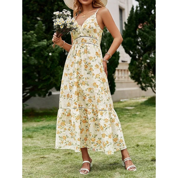 Robe Longue Fluide De Plage Pour Femme