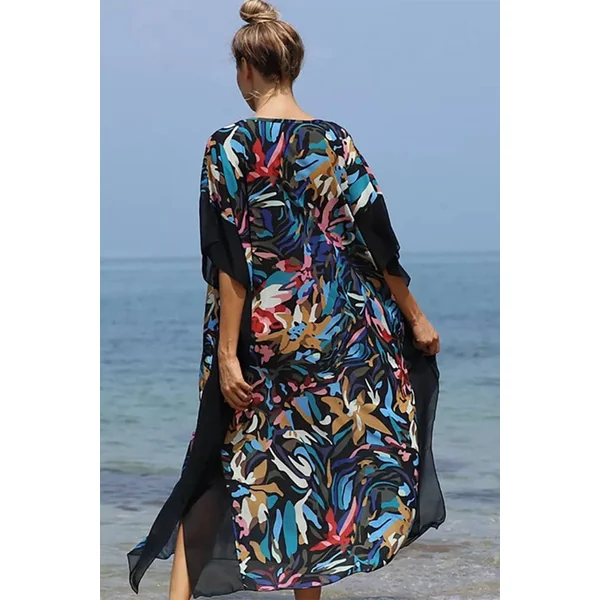 Robe Longue Grande Taille de Style Bohème – Scarlett