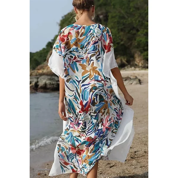 Robe Longue Grande Taille de Style Bohème – Scarlett
