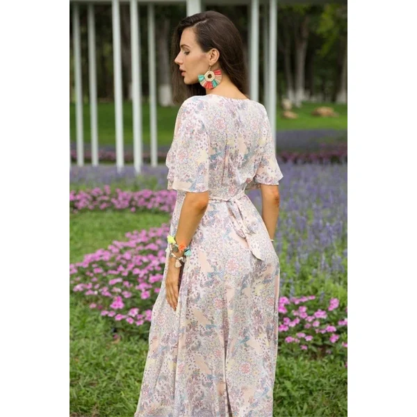 Robe Longue Imprimé Bohème