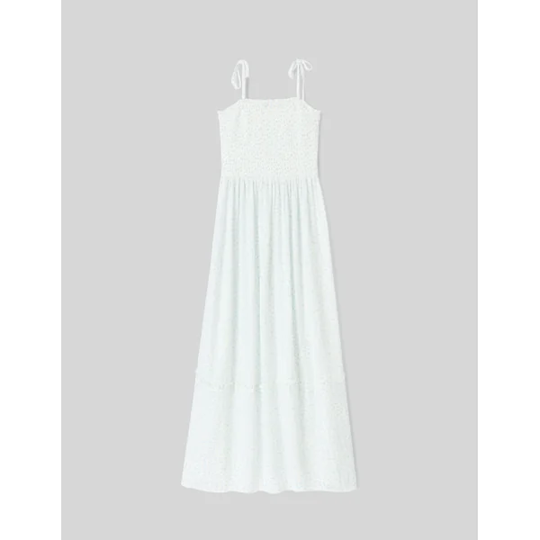 Robe longue imprimée Multicolore