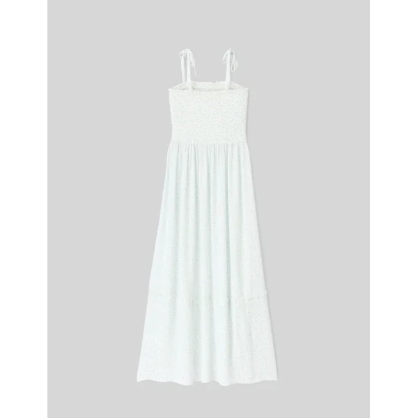 Robe longue imprimée Multicolore