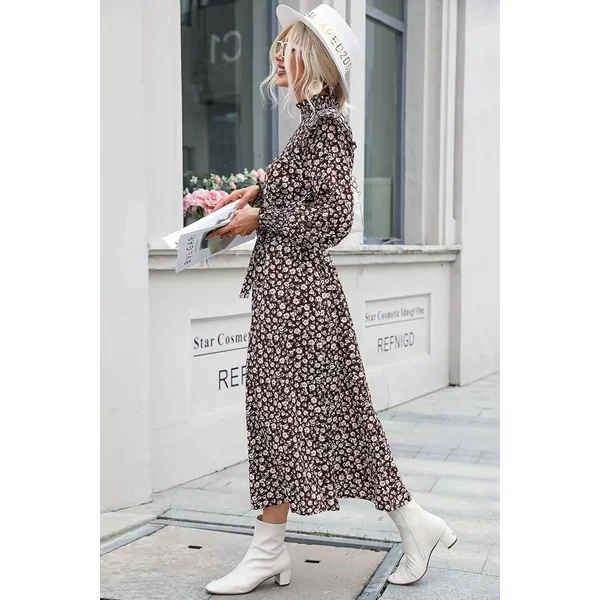 Robe Longue Romantique Champêtre