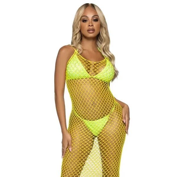 Robe longue résille Never Enough