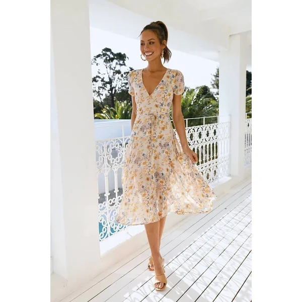 Robe Longue Voile Pour Un Mariage Champêtre