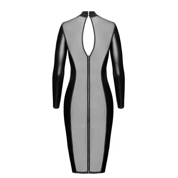 Robe Luxuria bi-matière F371