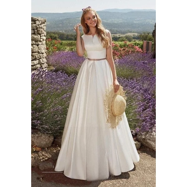 Robe mariage boheme romantique