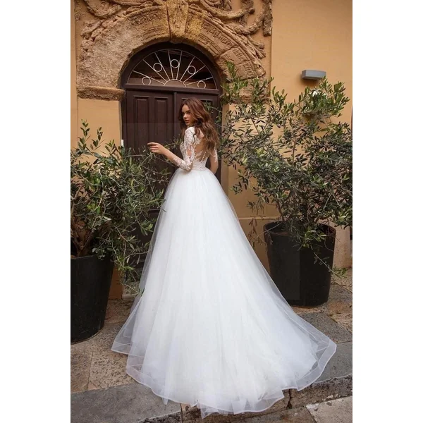 Robe mariage boheme romantique