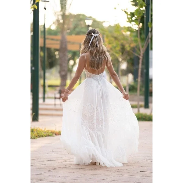 Robe mariage bohème plage