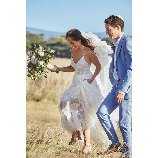 Robe mariage bohème plage