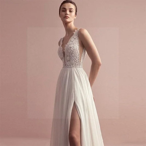 Robe mariée bohème romantique