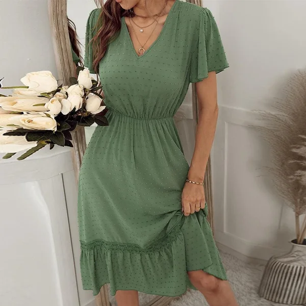Robe Midi Style Marinière
