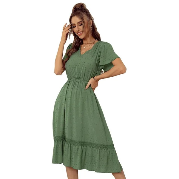 Robe Midi Style Marinière