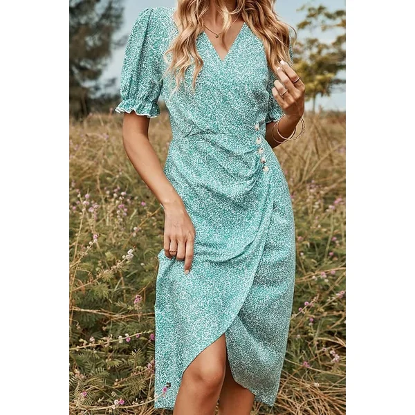 Robe Mi-Longue Champêtre