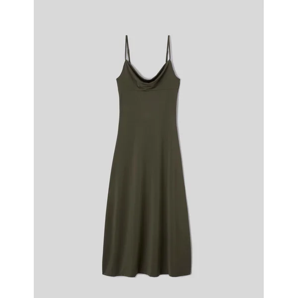 Robe moulante Vert kaki
