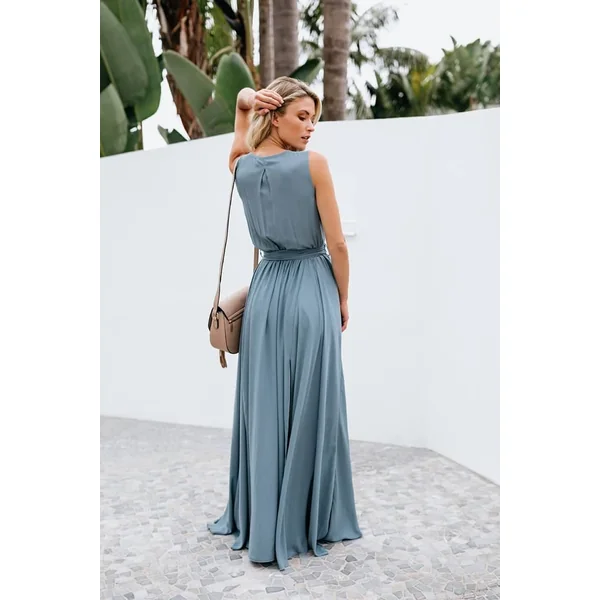 Robe Portefeuille Longue Champêtre