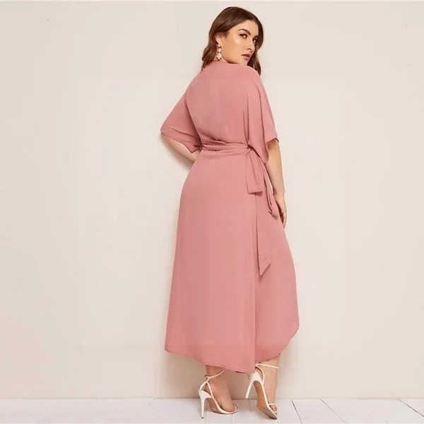 Robe romantique bohème grande taille