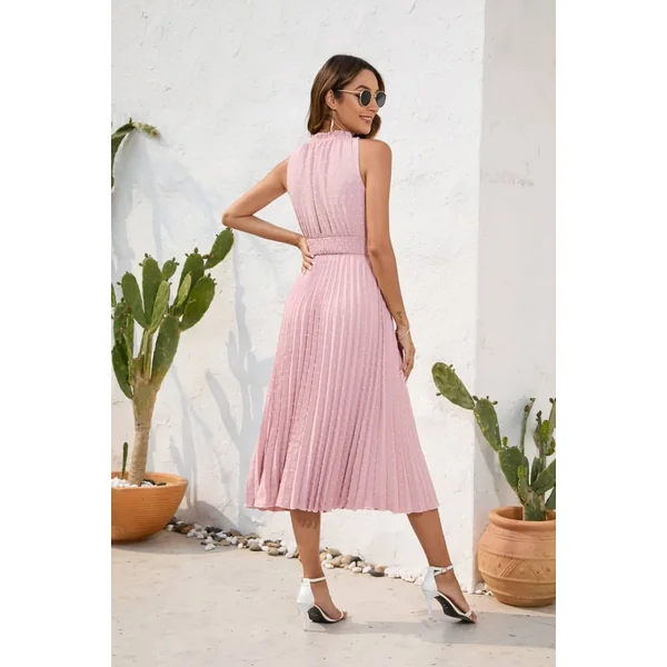 Robe Rose Poudré Mariage Champêtre
