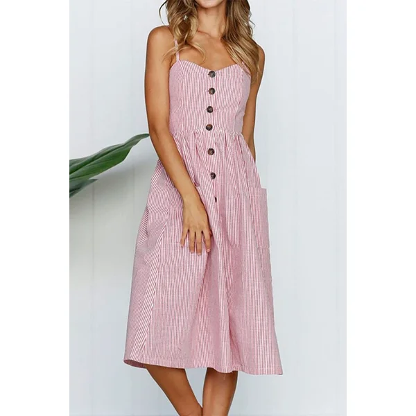 Robe Rouge Bohème Chic – Eulalie