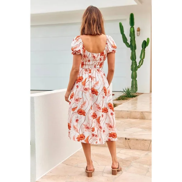 Robe Rouge Pour Mariage Champêtre