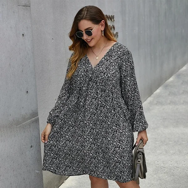 Robe Trapeze Grande Taille
