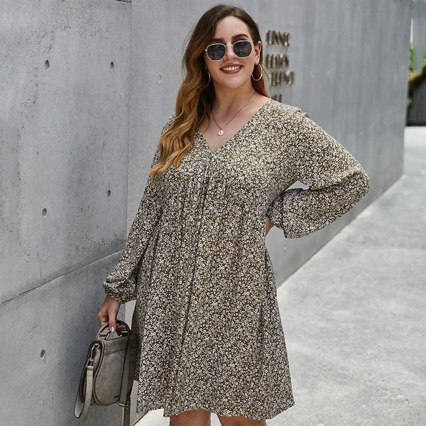 Robe Trapeze Grande Taille