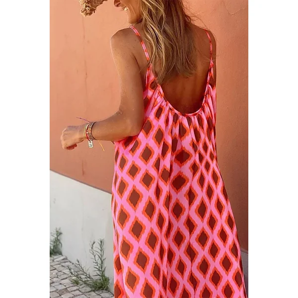 Robe Trapèze Bohème Longue – Clao