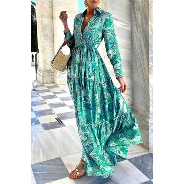 Robe Très Longue Bohème