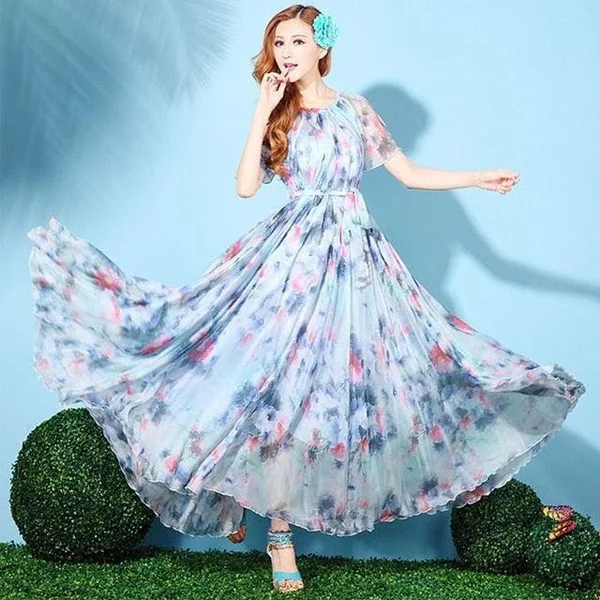 Robe Très Longue Bohème