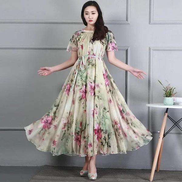 Robe Très Longue Bohème