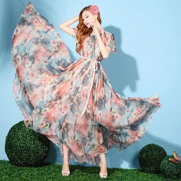 Robe Très Longue Bohème