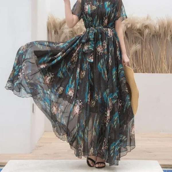 Robe Très Longue Bohème