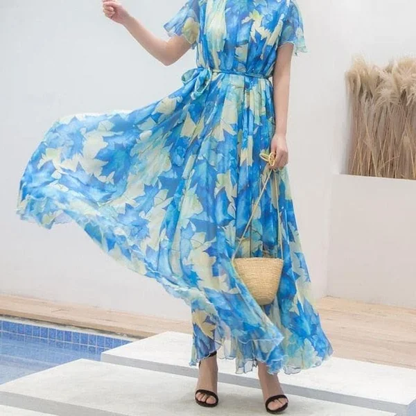Robe Très Longue Bohème