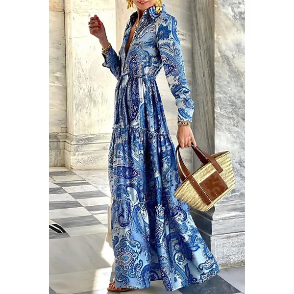 Robe Très Longue Bohème