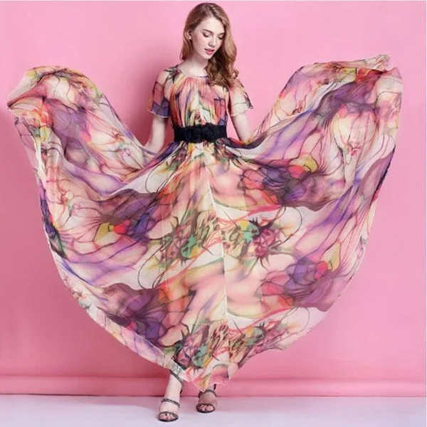 Robe Très Longue Bohème