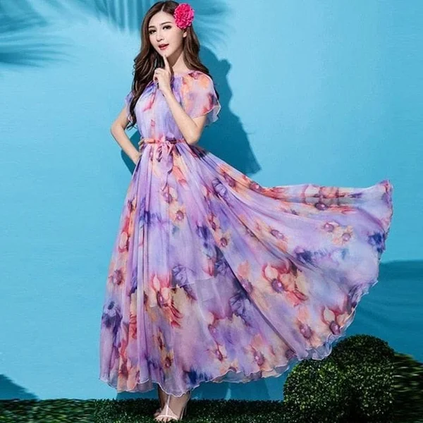 Robe Très Longue Bohème