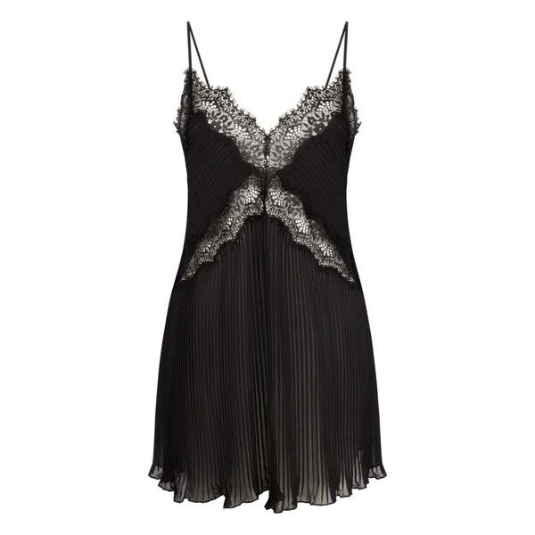 Robe à bretelles Zaphira - Noir