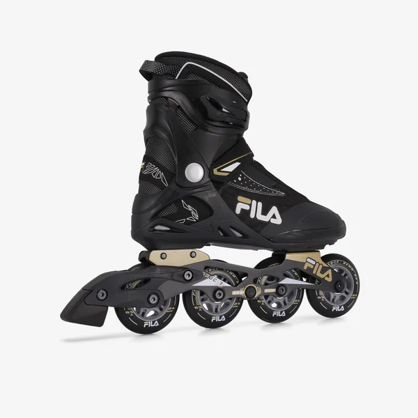 Roller adulte fitness FILA BOND 84mm noir/or