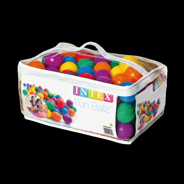 Sac de 100 balles multicolores Ø 6,5 cm