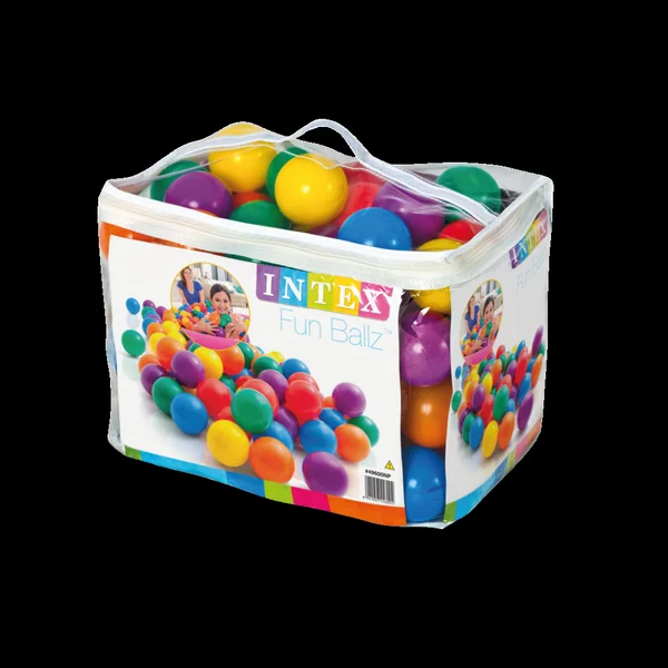 Sac de 100 balles multicolores Ø 8 cm