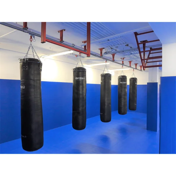 Sac de frappe boxe 1,80m Sportcom - Cuir synthétique