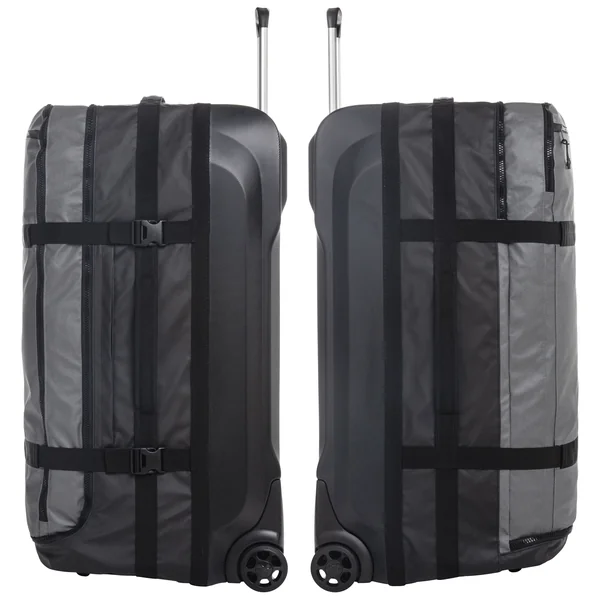 Sac plongée à roulettes 120L - noir gris