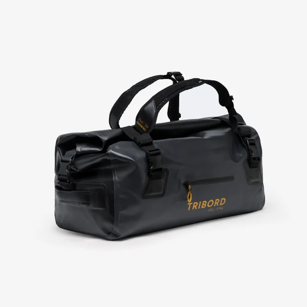 Sac étanche duffle bag - sac de voyage 80L Anthracite noir