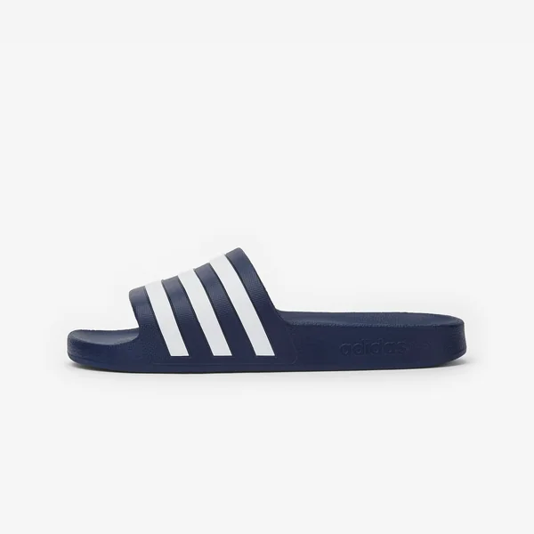 Sandale claquette ADILETTE AQUA bleu blanc