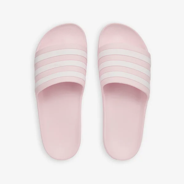 Sandale claquette ADILETTE AQUA rose blanc
